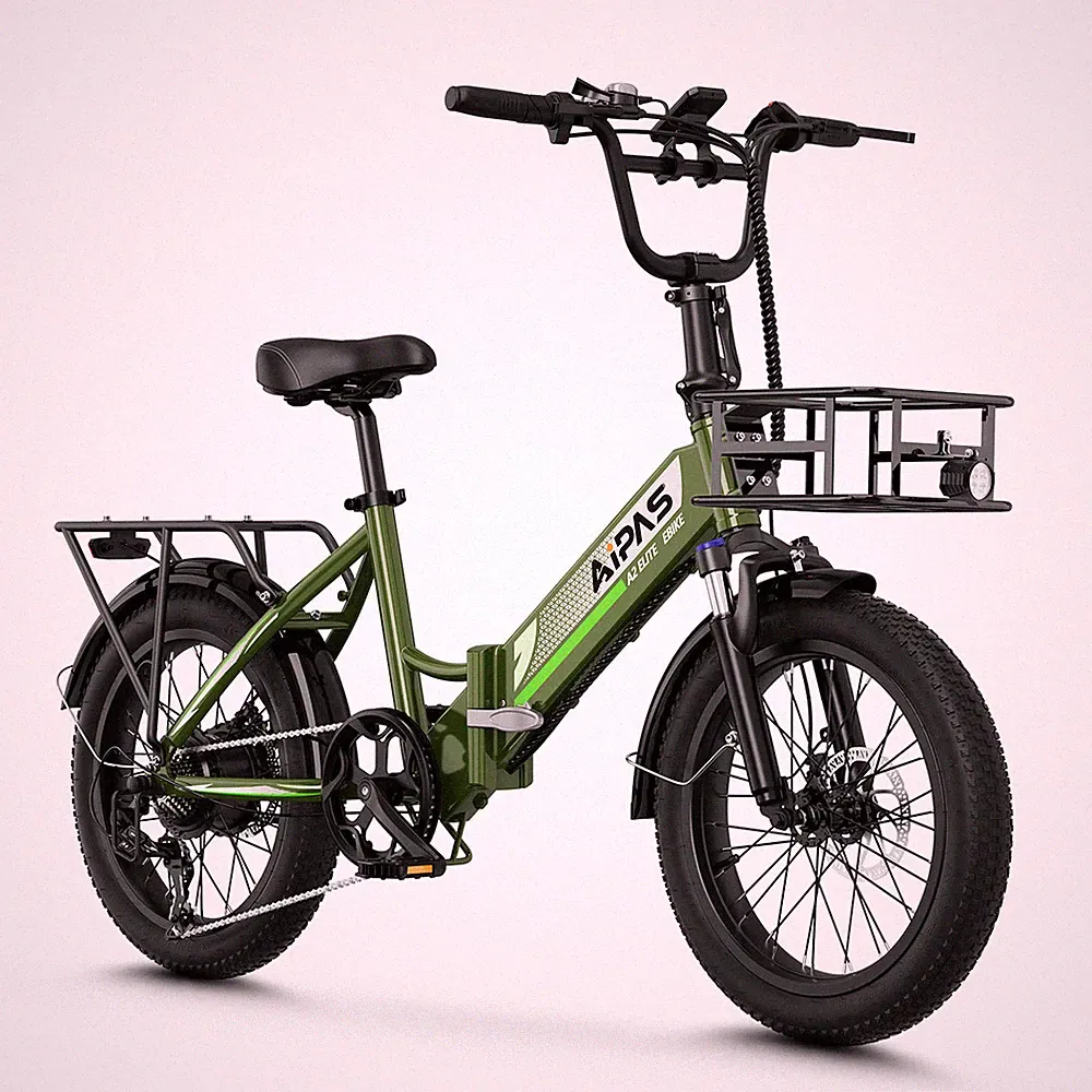 20" Foldable Electric Bike 750W 48V Portable City E-bike 28MPH & 62 Miles Aipas