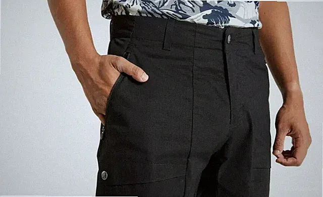 2022 Men's Specialized/Fjällräven Rider's Hybrid Shorts Black 34