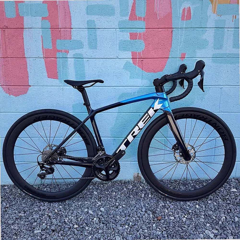 2022 Trek Emonda SL5 Size 50cm Disc Road Bike Carbon Fiber Bicycle Metallic Blue