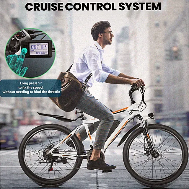 48V Removable Lithium Ion BatteryCity Commuting E-bike Mountain Bicycle HOT🚴