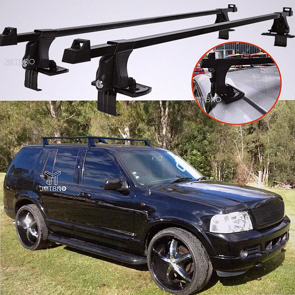 54" For Ford Explorer Car Roof Rack Crossbars Luggage Cargo Kayak Bike Carrier