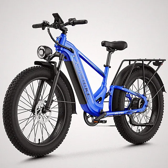 Aipas M2 PRO 1800W 48V 26" Fat Tire E-Bike, 17.5Ah Mountain Electric Bike Adults