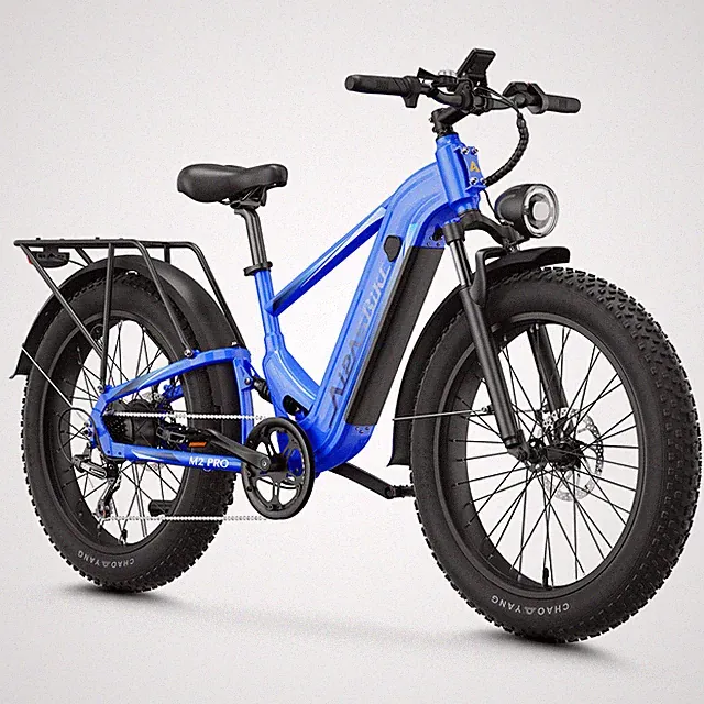 Aipas NEW Electric Bike 48V 17.5Ah 26"Fat Tire Mountain e bike 1800 ebike adult