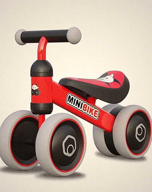 Baby Balance Bike, Red, 12-24 Months, Boys & Girls, NWB