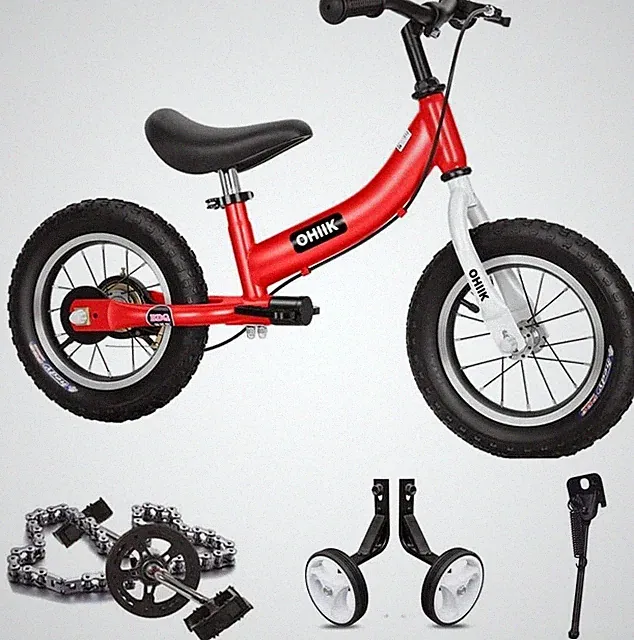 Balance Bike 2 in 1 for Kids 2 3 4 5 6 7 Years Old,Balance to Pedals Bike,12...