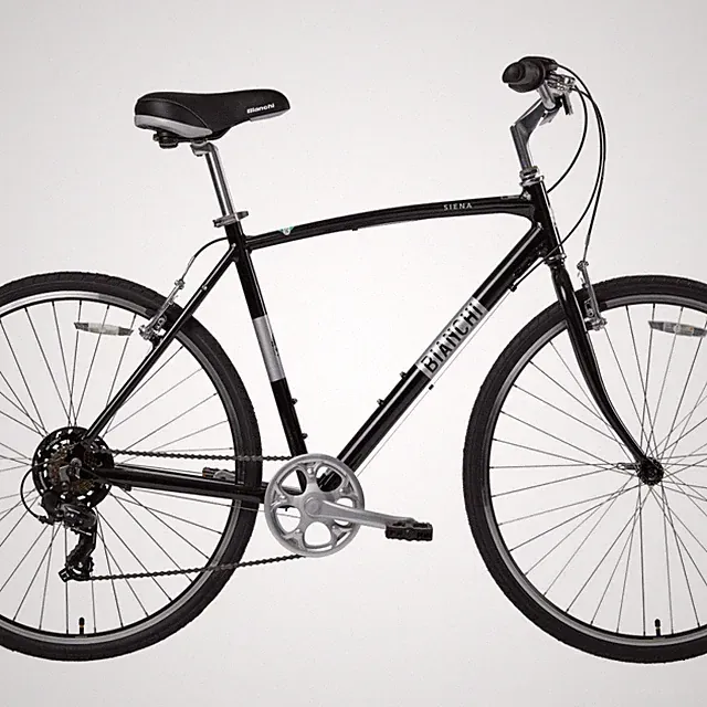 Bianchi Siena Men's 16" Black 1x7 Speed 700c Aluminum City Bike