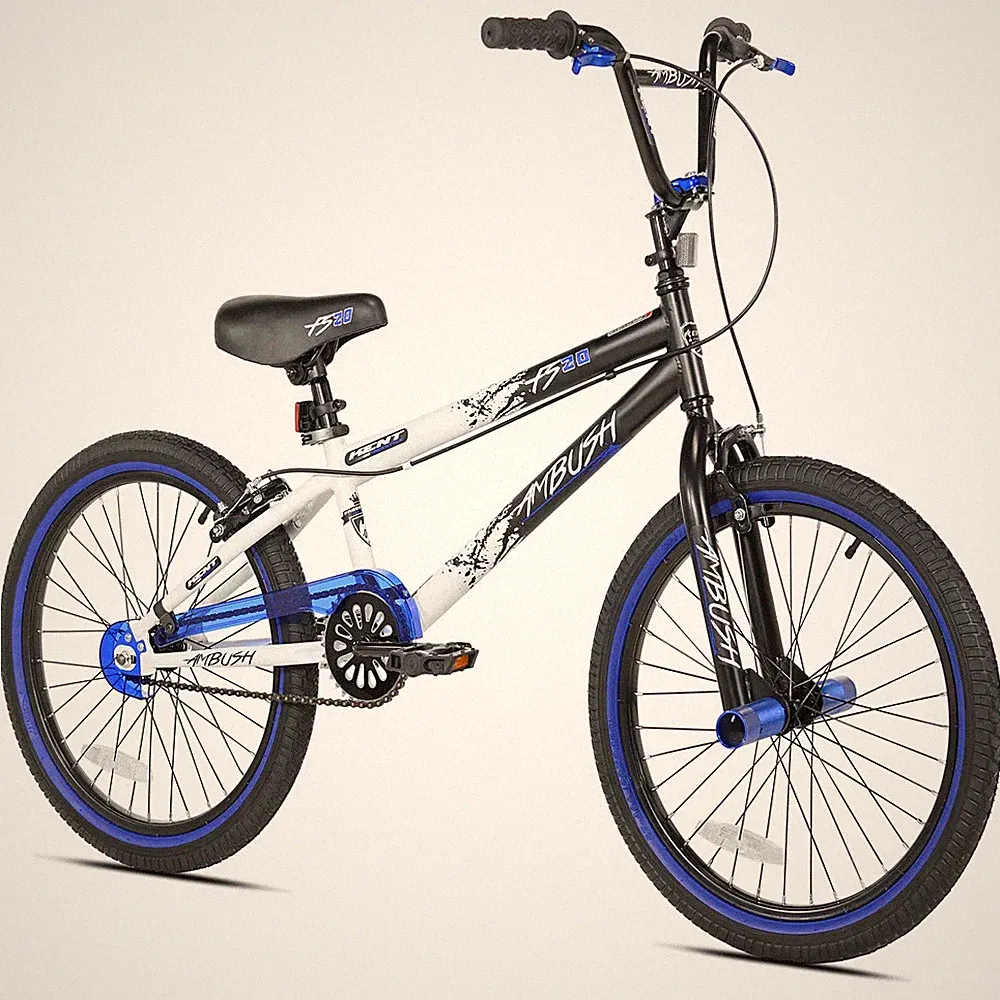 BOYS KIDS BIKE 20-Inch Wheels BMX Bicycle Black/Blue