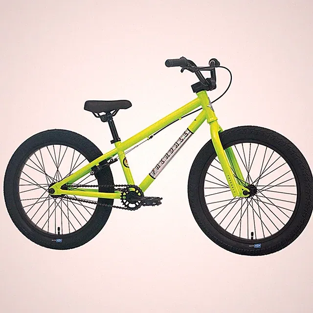 FAIRDALE BMX MACARONI 24" BICYCLE - GLOSS BRIGHT YELLOW (BEGINNER BIKE)