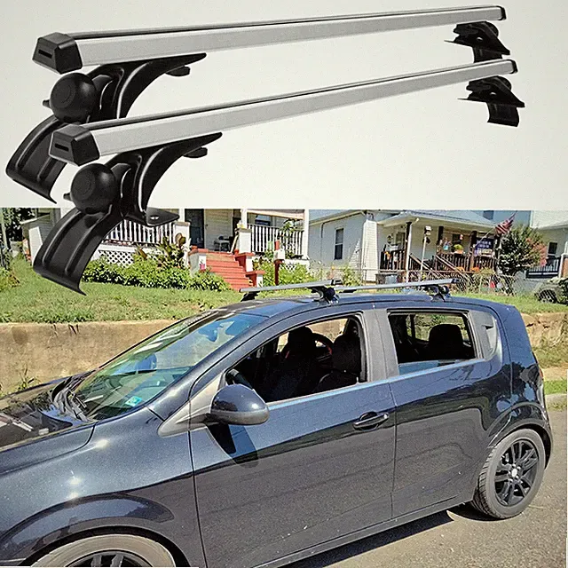 For Chevy Sonic 48" Car Top Roof Rack Cross Bar Cargo Bicycle Luggage Carrier DM