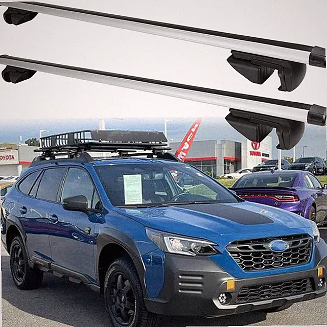 For Subaru Outback 53" Roof Rack Cross Bars Cargo kayaks Bike Carrier Aluminum