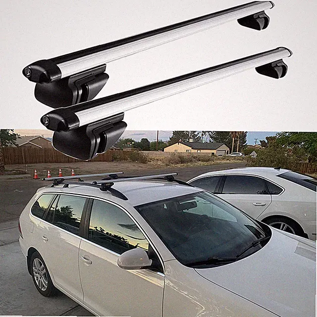 For VW Jetta Wagon 48" Car Top Roof Rack Cross Bar Luggage Cargo Bicycle Carrier