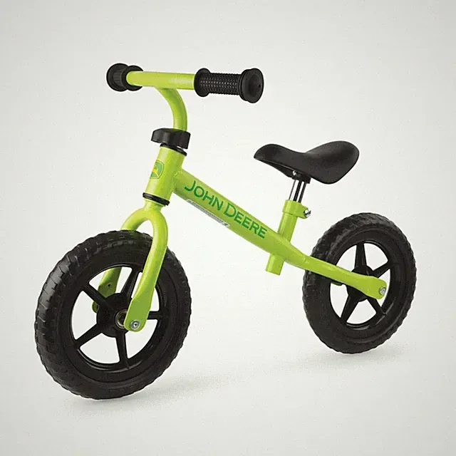 John Deere 25cm Kids Adjustable Balance Bike/Bicycle Ride On Toy 2y+