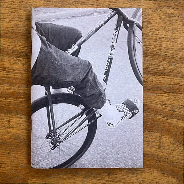LYLE STAUFER - CRANC VOL.1 fixed gear cycling photography zine wheelie bmx bike