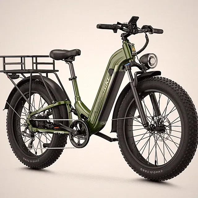 M2 Pro 26 inch Electric Bike for Adults 1800W Fat Tire 48V 17.5AH 7 Speed Ebike