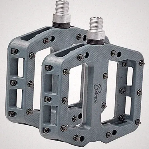 Mountain Bike Pedals - Nylon Fiber MTB Pedals for Mountain and Road Bikes Navy
