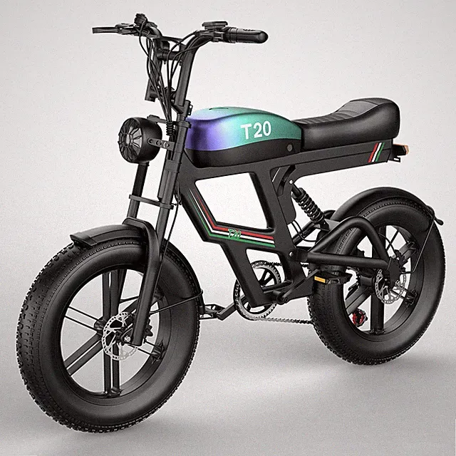 NEW 20" FAT TIRE ADULTS ELECTRIC BIKE 3000W 32MPH 48V 20AH MOUNTAIN EBIKE